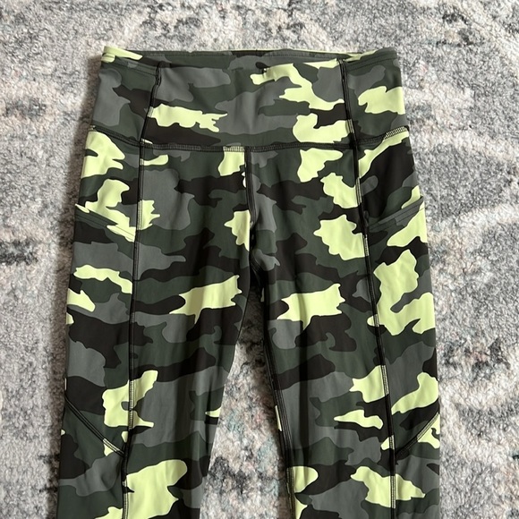 Lululemon fast and free leggings 25” - Picture 2 of 9